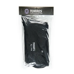 Гетры футб.TORRES Sport Team, FS1108-01-25-27, р.25-27, БЕЛ, хлопок, полиэстер, эластан