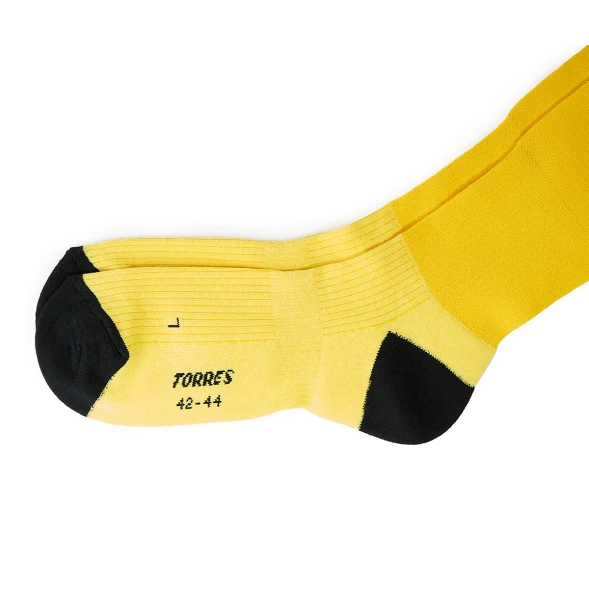 Гетры футб.TORRES Sport Team, FS1108-01-25-27, р.25-27, БЕЛ, хлопок, полиэстер, эластан