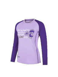 Лонгслив KELME Women's Quick-Drying Long-Sleeved T-Shirt Light Purple