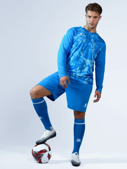 Вратарская форма KELME Long Sleeve Goalkeeper Suit Light Blue