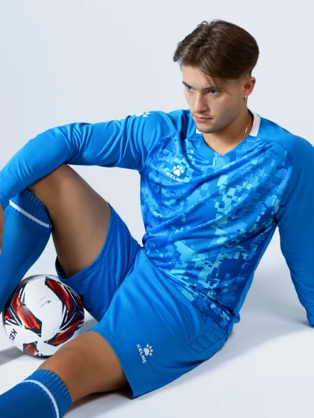 Вратарская форма KELME Long Sleeve Goalkeeper Suit Light Blue