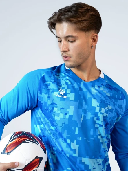 Вратарская форма KELME Long Sleeve Goalkeeper Suit Light Blue