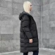 Пуховик KELME Women's Mid-Length Down Jacket Black