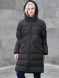 Пуховик KELME Women's Mid-Length Down Jacket Black