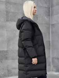 Пуховик KELME Women's Mid-Length Down Jacket Black