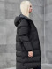 Пуховик KELME Women's Mid-Length Down Jacket Black