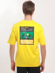 Футболка KELME Round Neck Short T Yellow