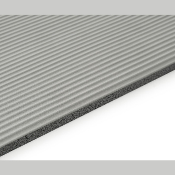 Коврик для йоги TORRES SOFT, YL10108, NBR(синт.каучук), толщина 0,8 см, серый