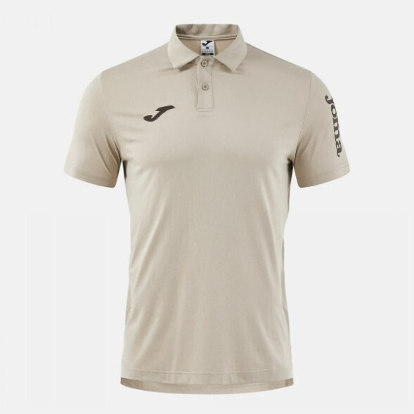 ПОЛО С КОРОТКИМ РУКАВОМ INVICTUS БЕЖЕВЫЙ