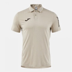 ПОЛО С КОРОТКИМ РУКАВОМ INVICTUS БЕЖЕВЫЙ