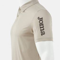 ПОЛО С КОРОТКИМ РУКАВОМ INVICTUS БЕЖЕВЫЙ