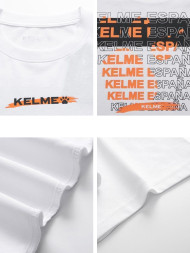 Футболка KELME Round Neck Short Sleeve T-Shirt White