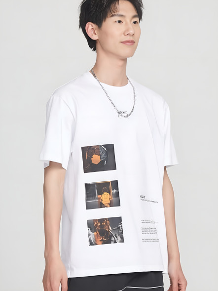 Футболка KELME Round Neck Short Sleeve T-Shirt White