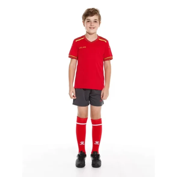 Детская футбольная форма KELME Football Suit Red