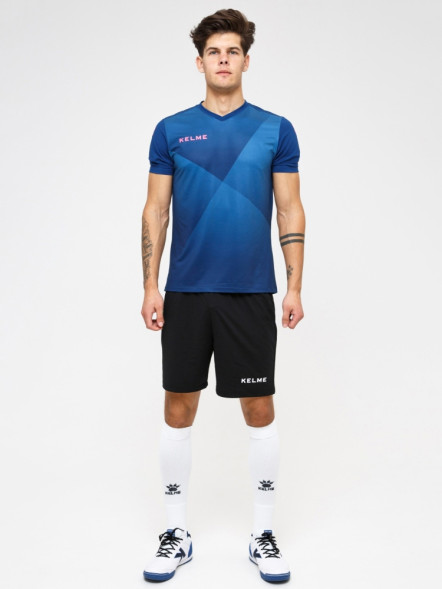 Футбольная форма KELME Short Sleeve Football (Blue/Black)