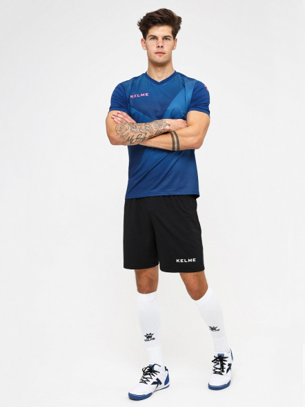 Футбольная форма KELME Short Sleeve Football (Blue/Black)