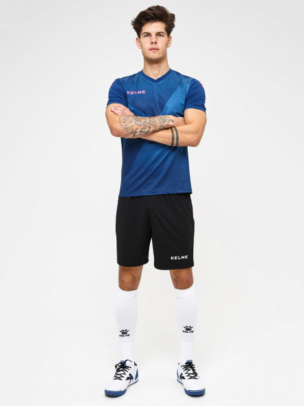 Футбольная форма KELME Short Sleeve Football (Blue/Black)