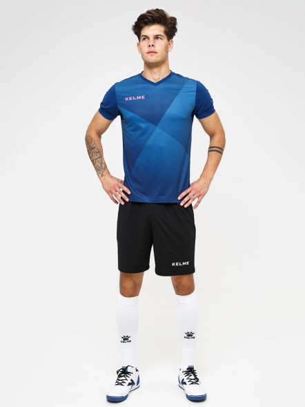 Футбольная форма KELME Short Sleeve Football (Blue/Black)
