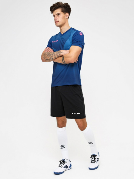 Футбольная форма KELME Short Sleeve Football (Blue/Black)
