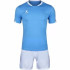 Футбольная форма KELME Short Sleeve Football Uniform (Light Blue/White)