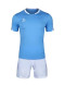 Футбольная форма KELME Short Sleeve Football Uniform (Light Blue/White)
