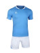 Футбольная форма KELME Short Sleeve Football Uniform (Light Blue/White)