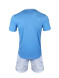 Футбольная форма KELME Short Sleeve Football Uniform (Light Blue/White)