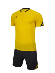 Футбольная форма KELME Short Sleeve Football Uniform (Yellow/Black)