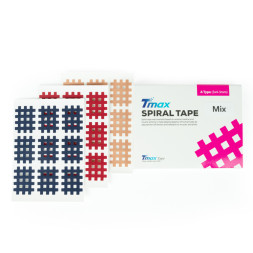 Кросс-тейп Tmax Spiral Tape Type A (20 листов), арт. 423716, телесный