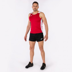 Майка на бретельках JOMA RECORD II Красный-белый