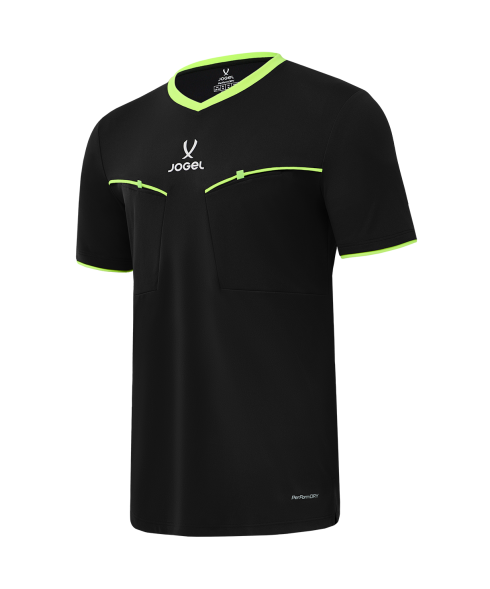 Футболка судейская JOGEL DIVISION PerFormDRY Referee SS Tee 2.0, черный