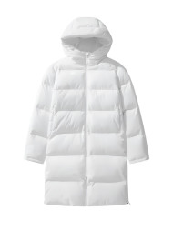 Пуховик KELME Long Cotton Coat White