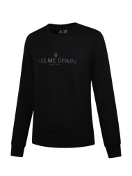 Свитшот KELME Fleece Crew Neck Sweatshirt Black