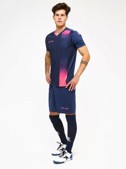 Футбольная форма KELME S/S Football Set Dark Blue
