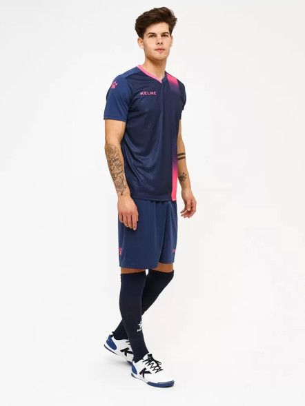 Футбольная форма KELME S/S Football Set Dark Blue