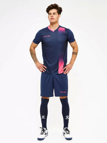 Футбольная форма KELME S/S Football Set Dark Blue