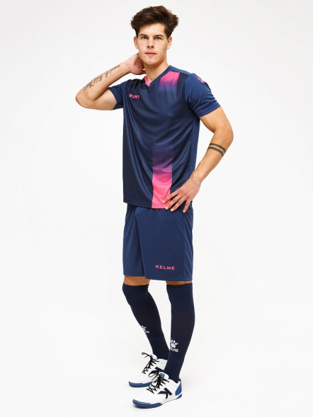 Футбольная форма KELME S/S Football Set Dark Blue