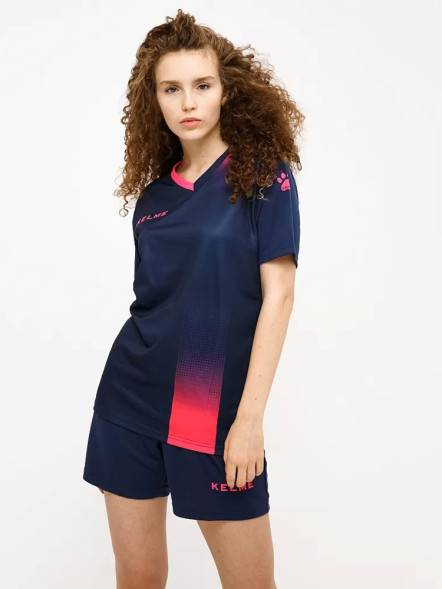 Футбольная форма KELME S/S Football Set Dark Blue