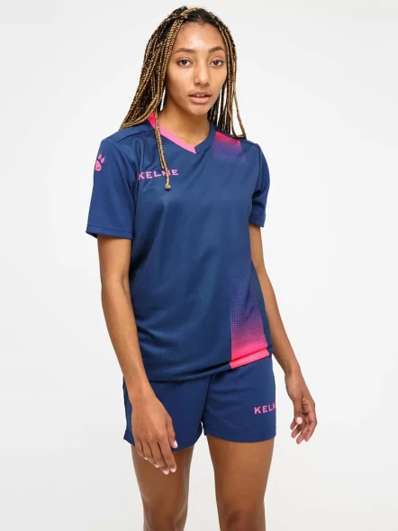 Футбольная форма KELME S/S Football Set Dark Blue