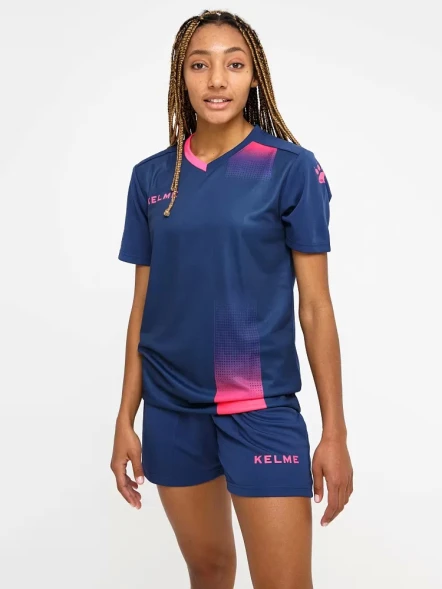 Футбольная форма KELME S/S Football Set Dark Blue