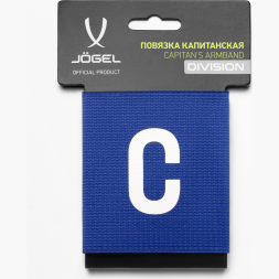 Повязка капитанская JÖGEL DIVISION Armband, синий/белый