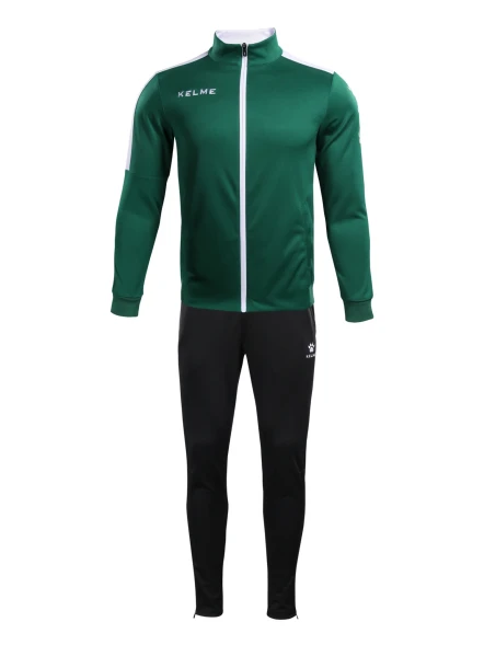 Спортивный костюм KELME Tracksuit (Green/Black)