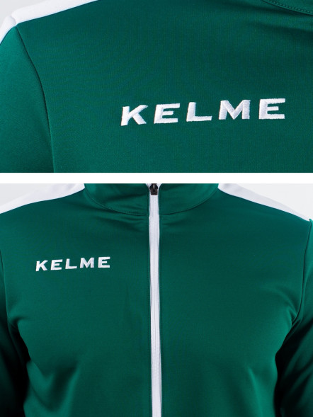 Спортивный костюм KELME Tracksuit (Green/Black)
