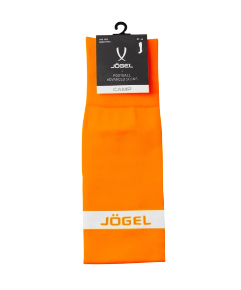 Гетры футбольные JOGEL CAMP ADVANCED SOCKS, оранжевый/белый