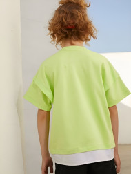 Детская футболка KELME Short Sleeve T-Shirt Kid Pistachio