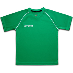 Футболка игровая детская ATEMI, цв.зеленый, арт. ATSS-002JSS23-GRN (128)