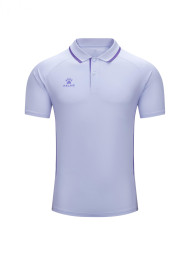 Футболка-поло KELME Short-sleeved Polo Shirt Light Gray