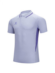 Футболка-поло KELME Short-sleeved Polo Shirt Light Gray
