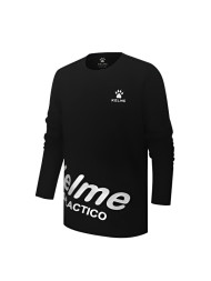 Детский лонгслив KELME Boys Long Sleeve T-Shirt Black