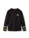 Детский лонгслив KELME Boys Long Sleeve T-Shirt Black